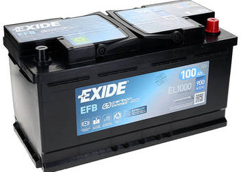 Akumulator Exide EFB 12V 100Ah 900A P+ L5 EL1000