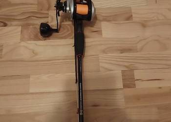 Zestaw castingowy z multiplikatorem