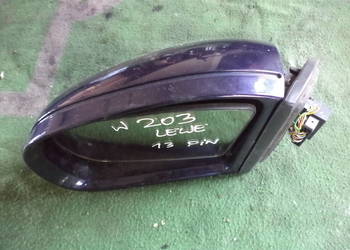 MERCEDES C KLASA W203 LUSTERKO LEWE 13 PIN