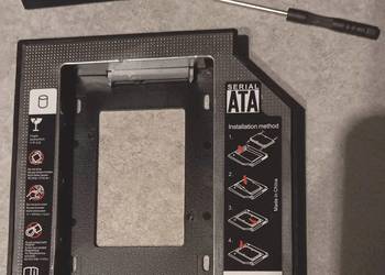 Obudowa Dysku Hdd/Ssd 2,5" Adapter Dvd-Hdd Sata
