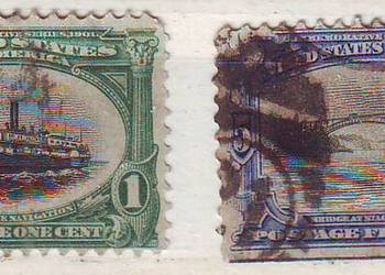 Zn. USA Mi 132, 5  kas 1901