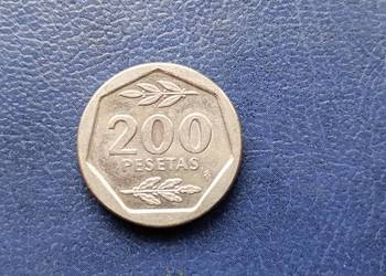 Stare monety 200 peset 1987 Hiszpania