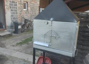 Grill najazdowy solidna konstrukcja