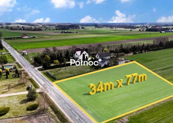 Działka o pwierzchni 2634 m² – Witoldów