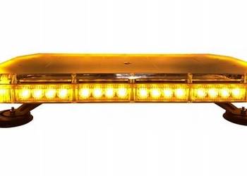 BELKA OSTRZEGAWCZA KOGUT LED MAGNES DUŻA 56LED ALR