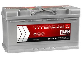 Akumulator 12V 100Ah 870A FIAMM TITANIUM PRO P+
