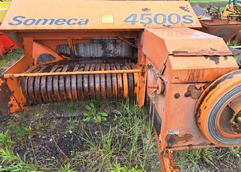 Prasa kostkująca do słomy siana Someca 4500S