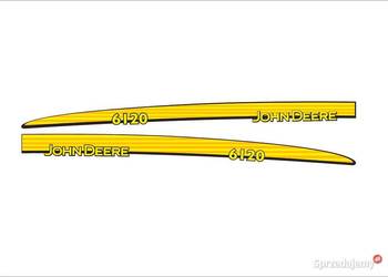 naklejki john deere 6120