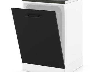 Front Do Zabudowy Zmywarki 60cm Szafka Kuchenna Spremium Czarny Mat