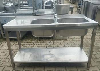 Zlew 2 Komorowy z Półką - 141/60/85 - S 1739.O