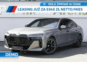 BMW 740 BMW 740d xDrive Demo, leasing już za 5345 zł netto miesięcznie! G7…