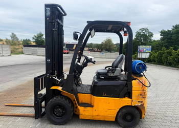 wózek widłowy terenowy HC CPQD18 LPG 1800kg Triplex 5.50m 2011r NISSAN