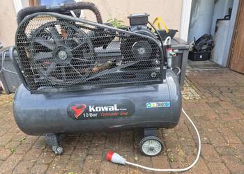 Kompresor 3 tłokowy polskiej marki Kowal z butlą 200L, 400V