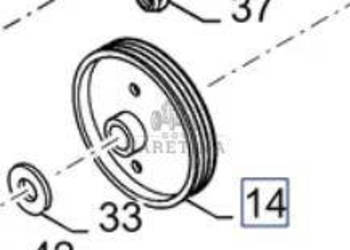 New Holland CR9080 Koło Pasowe Napędu Podajnika CZĘŚCI 84069741