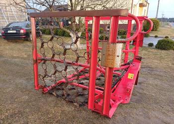 Włóka łąkowo - polowa 5 m wloka, Składana hydraulicznie - na pola, łąki