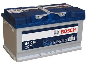 Akumulator 80Ah 740A EN Bosch S4010 PRAWY PLUS
