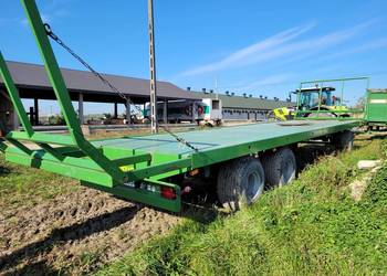 Przyczepa rolnicza do bel Pronar T026 - 2014 r.