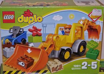 LEGO DUPLO 10811 Koparko-ładowarka + pudełko + instrukcja
