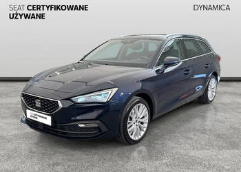 Seat Leon Sportstourer Xcellence 1.5TSI 150KM M6 2021 r., salon PL, przebi…