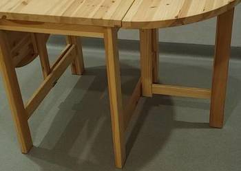 Stoł LEKSVIK IKEA HEMNES - drewno - regał Hemnes