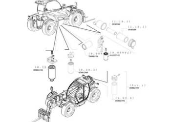 New Holland LM5060, LM5040, LM5080, LM5020 katalog części PL