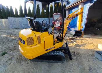 Minikoparka komatsu PC07