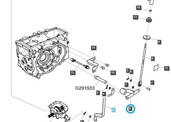 RAMIĘ M/PTO / TRG293 / LS Tractor 40255067
