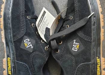 Buty skórzane Caterpillar nr 45 czarne stan bardzo dobry