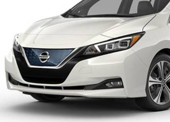 NISSAN LEAF II PRZÓD KOMPLETNY ZDERZAK LAMPY MASKA CHŁODNICE PAS DEMONTAŻ