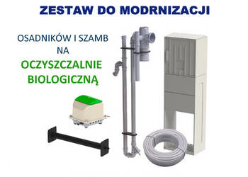 ZESTAW DO MODERNIZACJI SZAMBA NA OCZYSZCZALNIE BIOLOGICZNĄ SBR