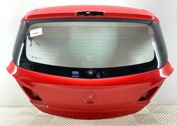 KLAPA TYŁ Z50S OPEL CORSA E Hatchback Power Red TYLNA, BAGAŻNIKA
