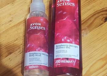 Zestaw kosmetyków do ciała AVON Senses Raspberry Delight