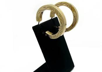 Złote Kolczyki pr. 750 3,9g