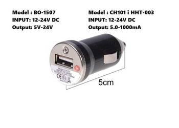 ładowarka zasilacz USB do gniazda zapaIniczki - 5V 1A