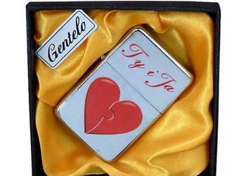 Zapalniczka Benzynowa Gentelo z Napisem "Ty i Ja" w Prezentowym Opakowaniu