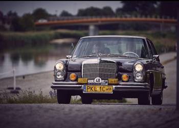 Mercedes W108 4,5V8 klima Zołte tablice