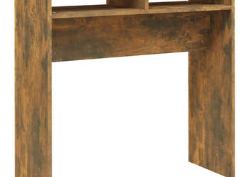 Stolik konsolowy przydymiony dąb 78x30x80 cm WM-815936
