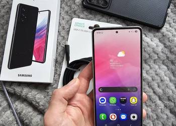 Smartphone Samsung A53 5G telefon 128GB Android 15 Dual Sim 6.5" Smartphone Samsung A53 5G telefon 128GB Android 15 Dual Sim 6.5"