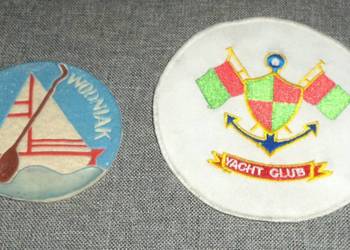 Wodniak  Klub Żeglarski  , Yacht Club naszywka żeglarska