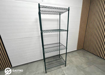 Regał metalowy z powłoką antykorozyjną wym. 75x53x190cm