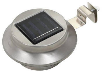 Okrągłe lampy solarne na zewnątrz 6 szt. LED 12 cm białe WM-44467
