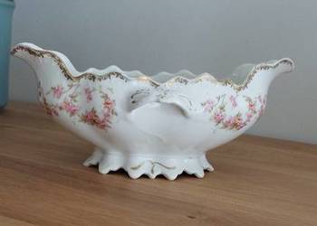 Sprzedam  antyczną sosjerkę  z porcelany MZ Austria (Moritz Zdekauer), 1884