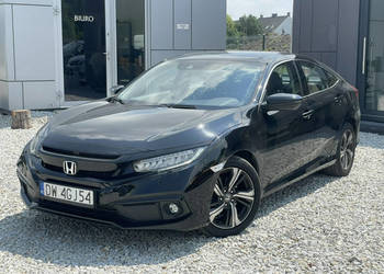 Honda Civic 1.5 16V VTEC Turbo 182KM, CVT, Salon PL, skóry, ACC, szyberdac…
