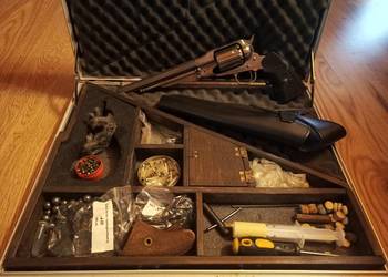 Rewolwer Czarnoprochowy Remington Hege Uberti 8"