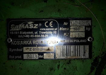 Kosiarka rotacyjna Samasz Z-210