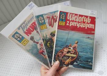 Kapitan Żbik - 3 komiksy, kompletna historia harcerska, 1973