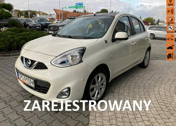 Nissan Micra klimatronic, multifunkcja, skóra, navi, szyberdach, LOLITA LE…