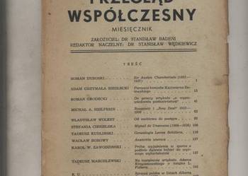 Przegląd Współczesny Rok XVI nr 5 (181)