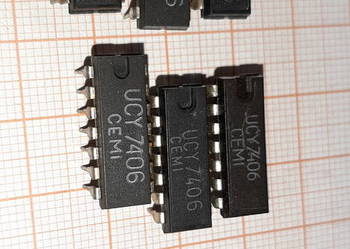 Układ Scalone UCY7406  6SZT. (A179)