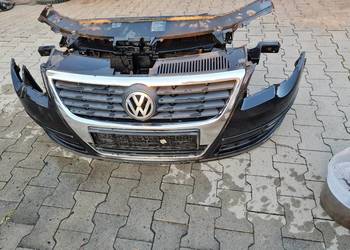 VW Passat B6 Zderzak Przedni Błotnik PAS Chłodnice Wentylatory pod Xenon 3C